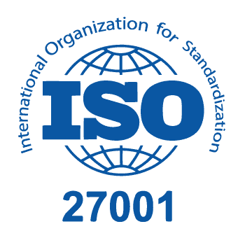 Certificación ISO 27001 Logo a color de la Certificación ISO 27001