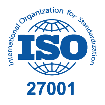 Certificación ISO 27001 Logo a color de la Certificación ISO 27001