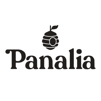 Logotipo a color de la empresa Panalia